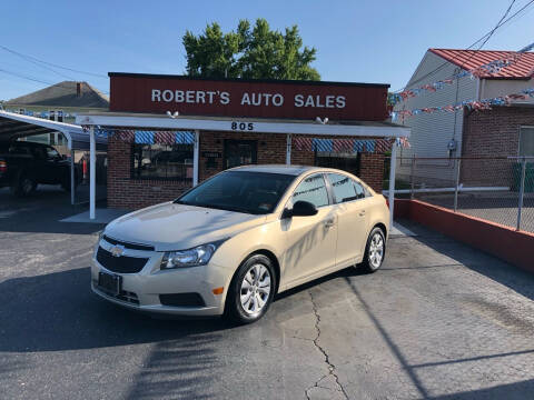 2012 Chevrolet Cruze for sale at Roberts Auto Sales in Millville NJ