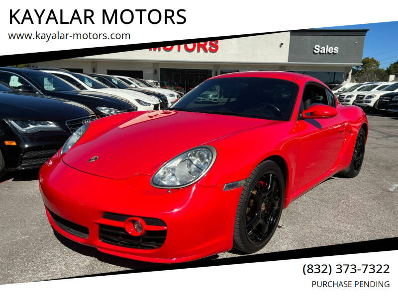 2006 Porsche Cayman for sale at KAYALAR MOTORS in Houston TX
