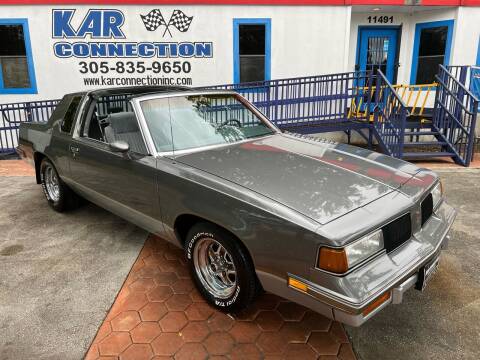 1987 Oldsmobile Cutlass Supreme for sale at Kar Connection in Miami FL