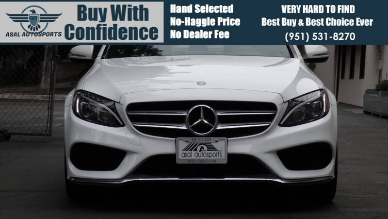 2015 Mercedes-Benz C-Class for sale at ASAL AUTOSPORTS in Corona CA