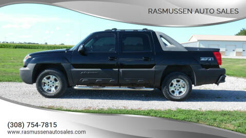 2003 Chevrolet Avalanche for sale at Rasmussen Auto Sales in Central City NE