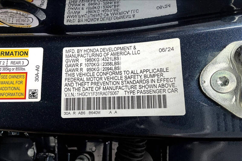 2024 Honda Accord EX