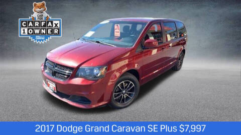 2017 Dodge Grand Caravan for sale at Diamond Jim's West Allis in West Allis WI