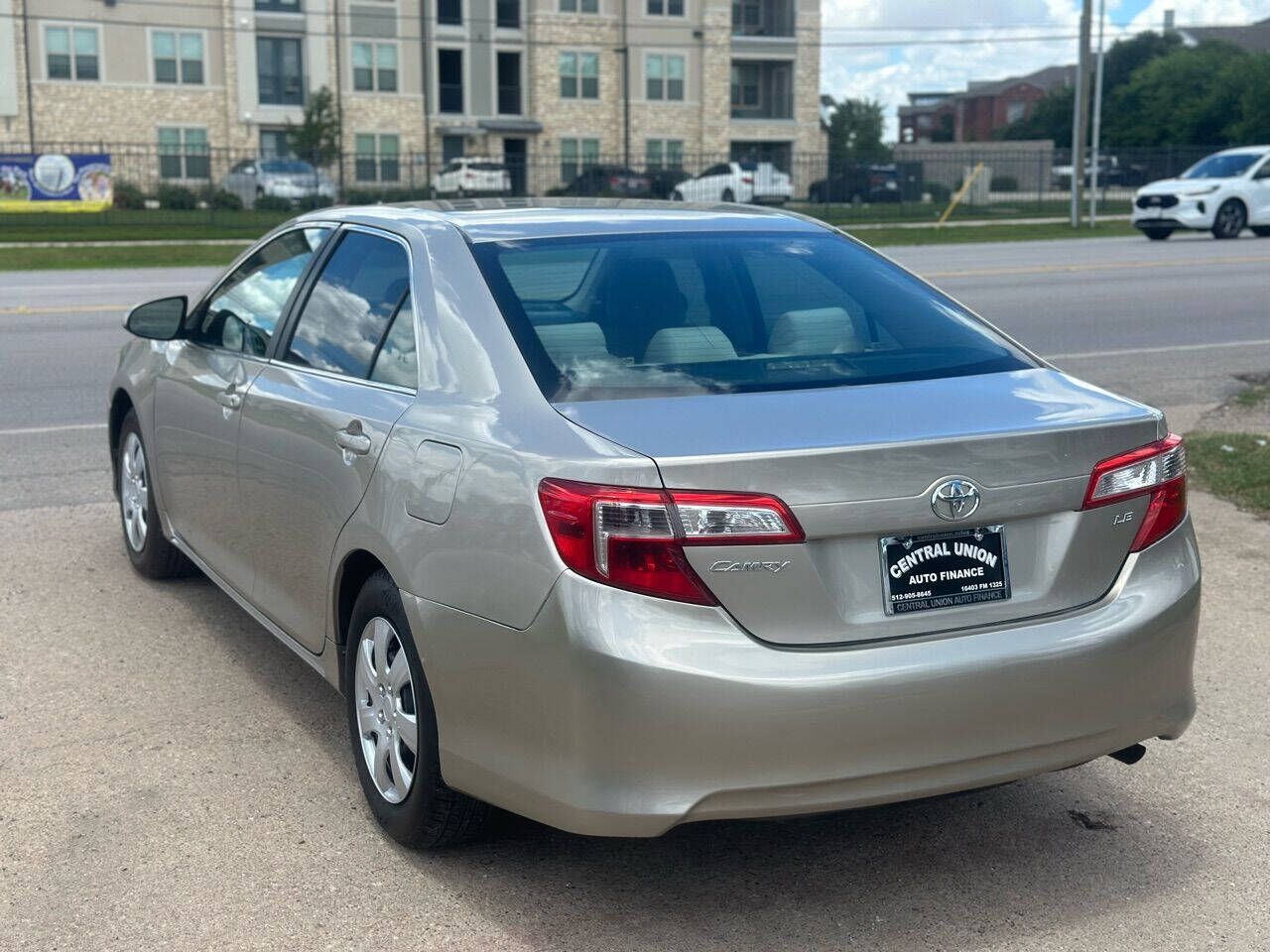 2013 Toyota Camry for sale at Central Union Auto Finance LLC in Austin, TX