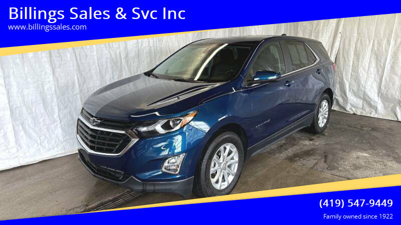 2021 Chevrolet Equinox for sale at Billings Sales & Svc Inc in Clyde OH