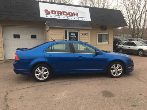 2012 Ford Fusion for sale at Gordon Auto Sales LLC in Sioux City IA