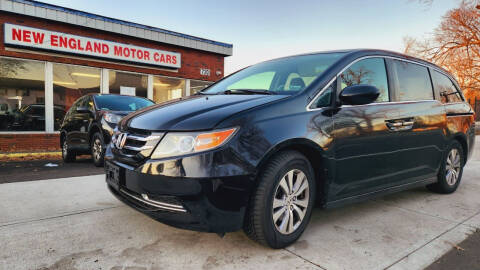 2014 Honda Odyssey for sale at New England Motor Cars in Springfield MA