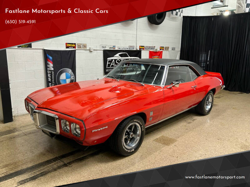 1969 Pontiac Firebird for sale at Fastlane Motorsports & Classic Cars in Addison IL