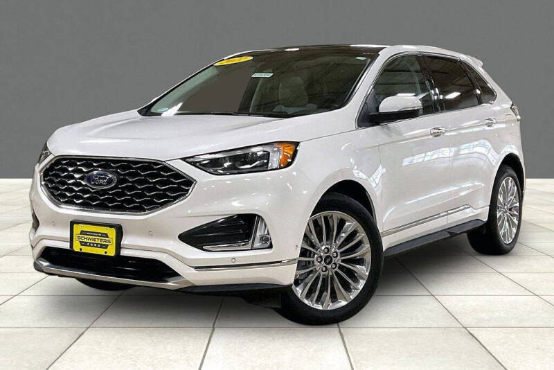 Used 2022 Ford Edge Titanium with VIN 2FMPK4K97NBB11464 for sale in Montevideo, Minnesota
