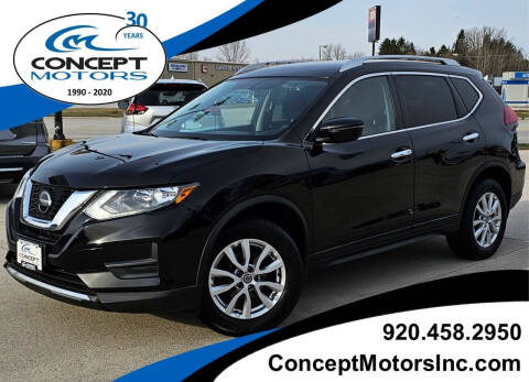 2018 Nissan Rogue for sale at CONCEPT MOTORS INC in Sheboygan WI