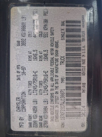 1998 Dodge Ram 2500