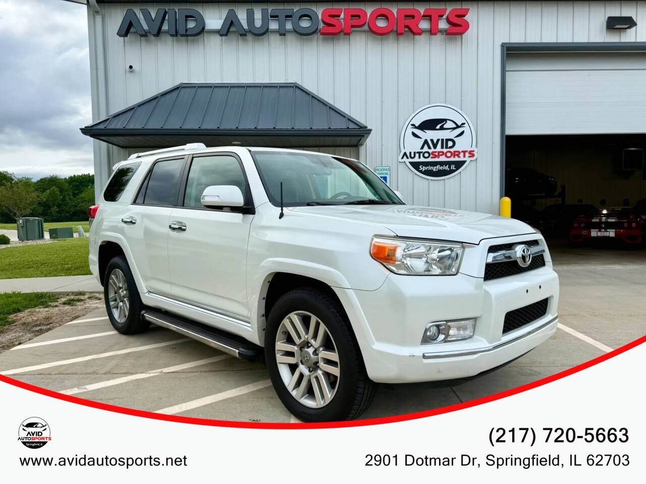 White 2011 Toyota 4Runner Limited AWD Limited 4dr SUV 1