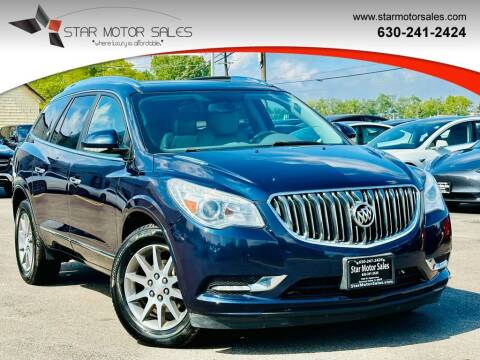 2015 Buick Enclave for sale at Star Motor Sales in Downers Grove IL