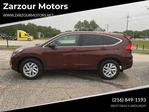 2016 Honda CR-V for sale at Zarzour Motors in Chesterland OH