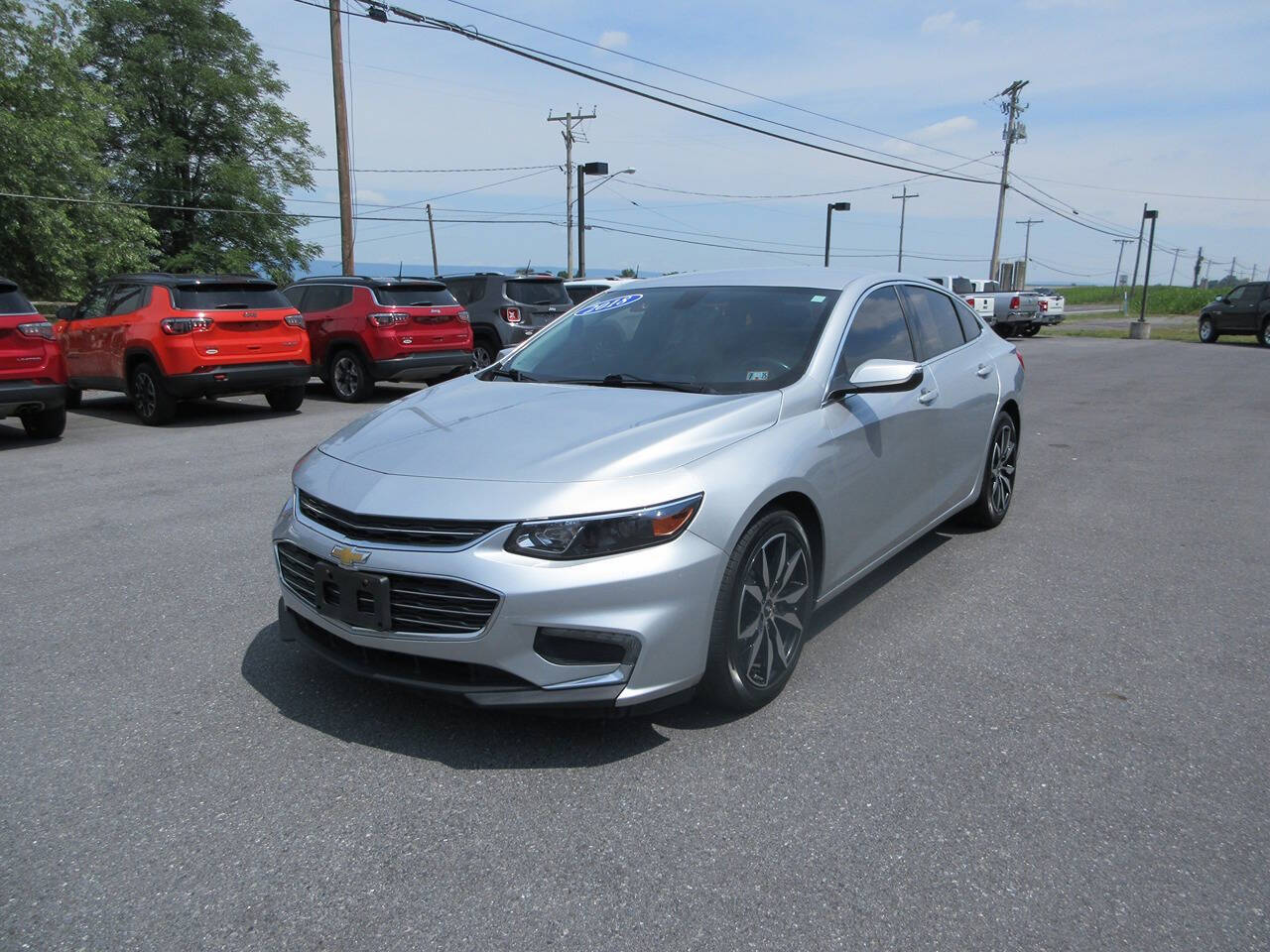 2018 Chevrolet Malibu for sale at FINAL DRIVE AUTO SALES INC in Shippensburg, PA