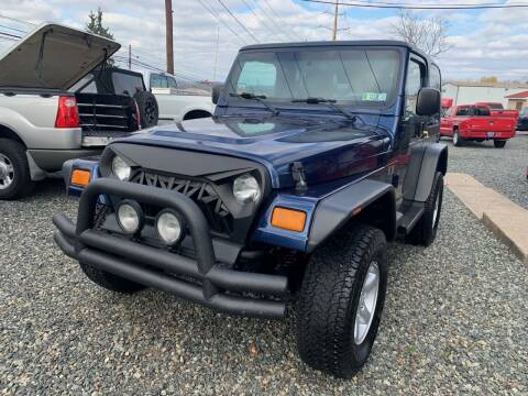 2004 Jeep Wrangler for sale at NELLYS AUTO SALES in Souderton PA