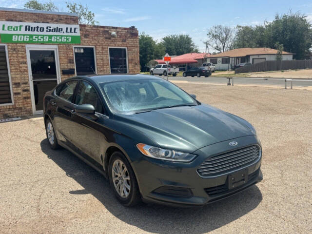 2015 Ford Fusion for sale at LEAF AUTO SALE LLC in Lubbock, TX