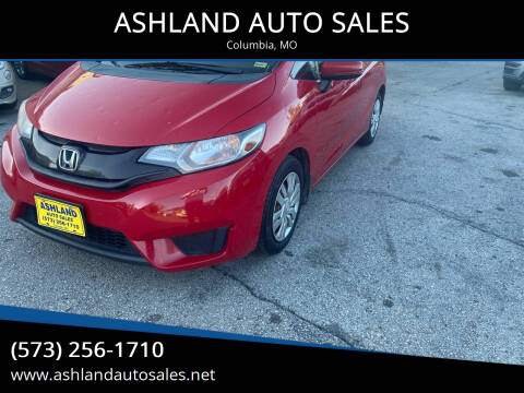 2015 Honda Fit for sale at ASHLAND AUTO SALES in Columbia MO