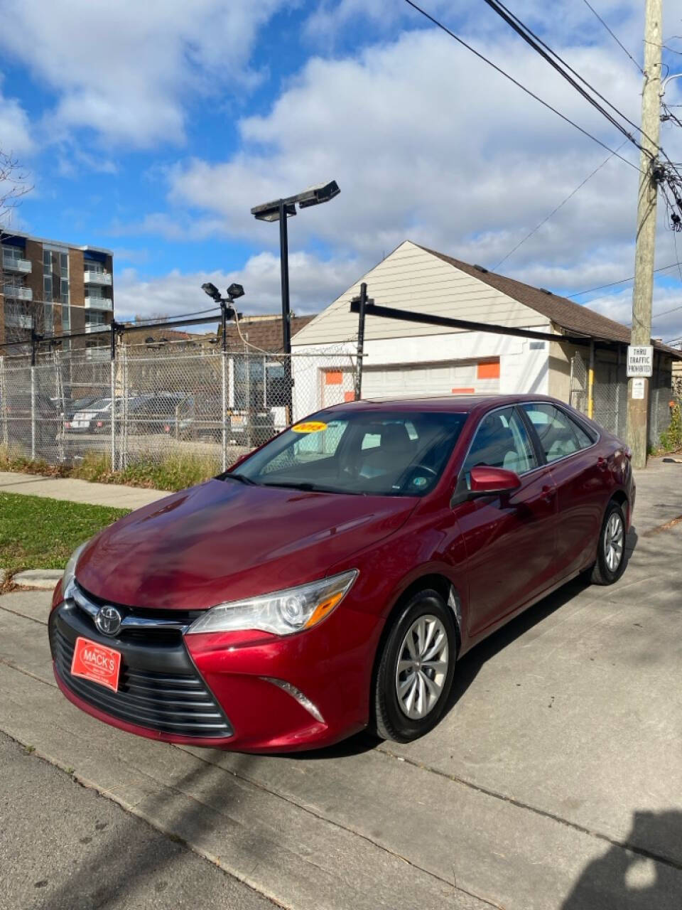 2015 Toyota Camry for sale at Macks Motor Sales in Chicago, IL