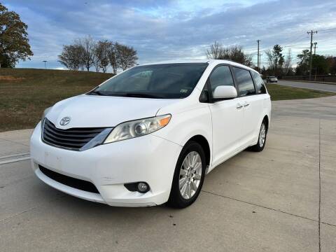 2011 Toyota Sienna for sale at Triple A's Motors in Greensboro NC