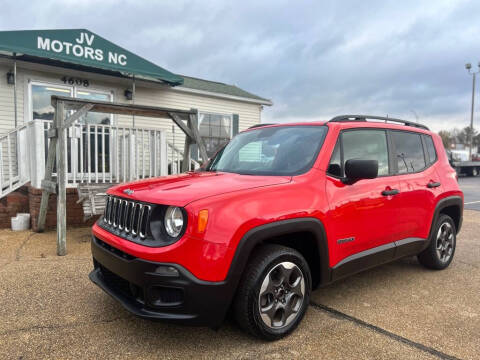 2018 Jeep Renegade for sale at JV Motors NC LLC in Raleigh NC