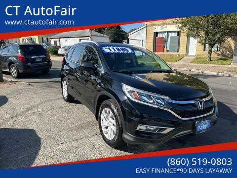 2015 Honda CR-V for sale at CT AutoFair in West Hartford CT