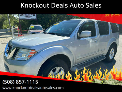 2012 Nissan Pathfinder for sale at Knockout Deals Auto Sales in West Bridgewater MA