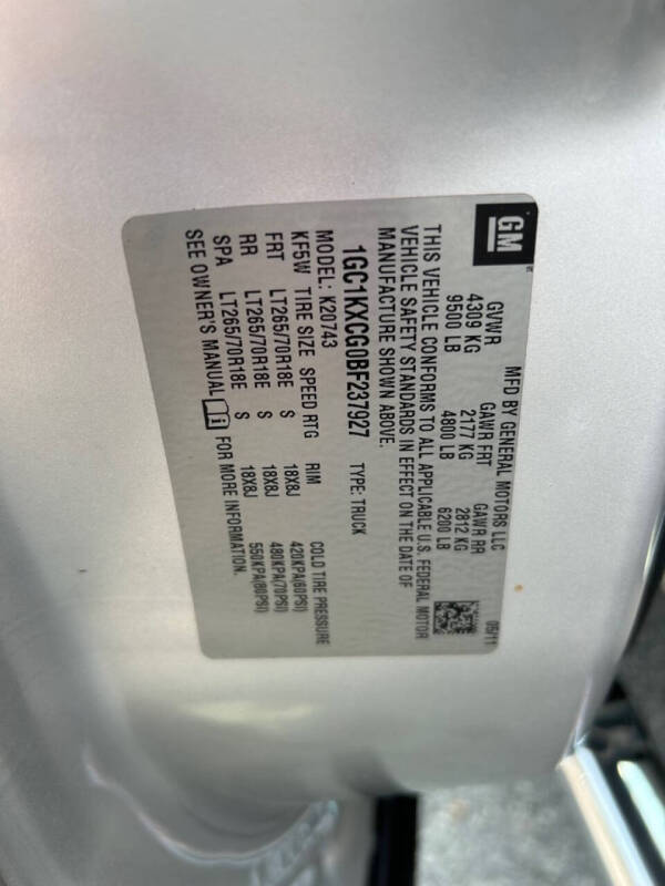 2011 Chevrolet Silverado 2500HD