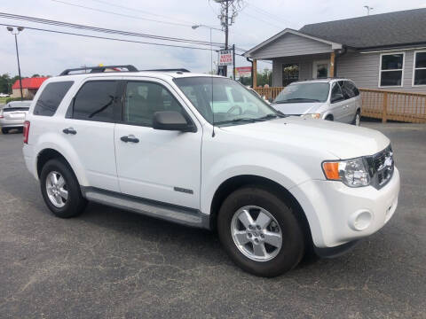 2008 Ford Escape for sale at BLACK'S AUTO SALES in Stanley NC