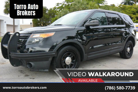2013 Ford Explorer for sale at Torro Auto Brokers in Miami FL