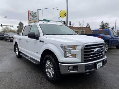 2017 Ford F-150 for sale at SIERRA AUTO LLC in Salem OR