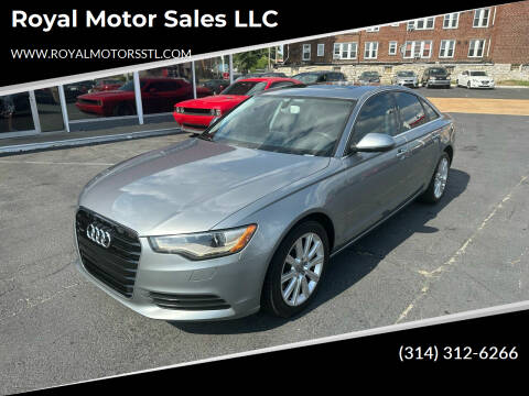 2014 Audi A6 for sale at Royal Motor Sales LLC in Saint Louis MO