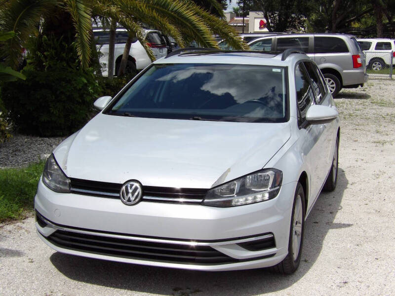 Used 2018 Volkswagen Golf SportWagen SE with VIN 3VWD17AU3JM753736 for sale in Fort Myers, FL