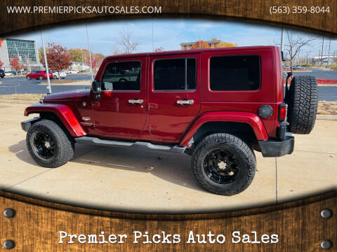 2008 Jeep Wrangler Unlimited for sale at Premier Picks Auto Sales in Bettendorf IA