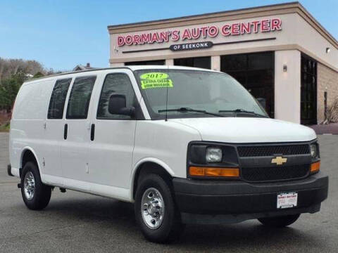 2017 Chevrolet Express for sale at DORMANS AUTO CENTER OF SEEKONK in Seekonk MA