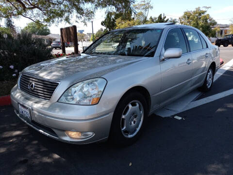 2002 Lexus LS 430 for sale at VH Motorsports in San Diego CA