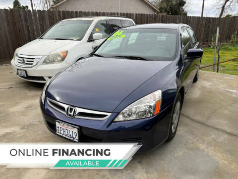 2006 Honda Accord for sale at Freeway Motors Used Cars in Modesto CA