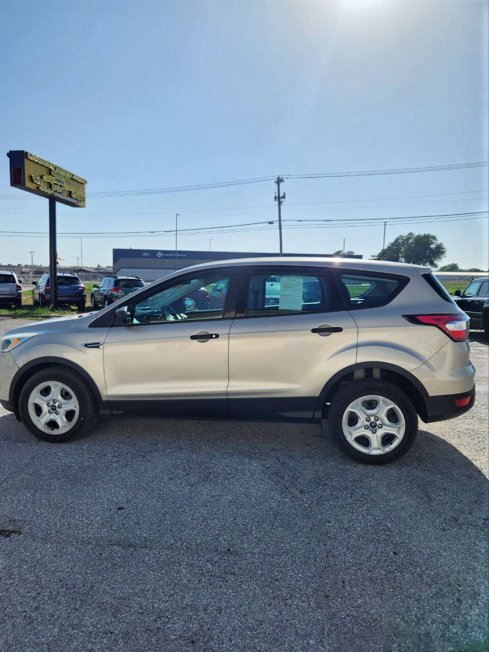 Gold 2017 Ford Escape S S 4dr SUV 3