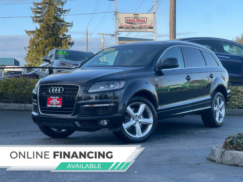 2009 Audi Q7 for sale at Real Deal Cars in Everett WA