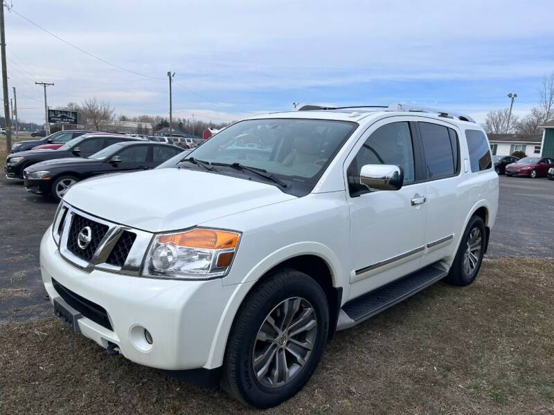 2015 Nissan Armada for sale at Pine Auto Sales in Paw Paw MI