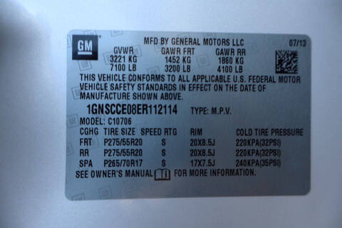 2014 Chevrolet Tahoe LTZ