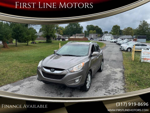 2011 Hyundai Tucson for sale at First Line Motors in Jamestown IN