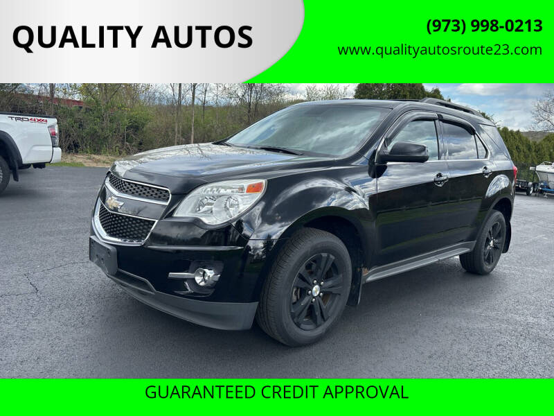 2015 Chevrolet Equinox for sale at QUALITY AUTOS in Hamburg NJ