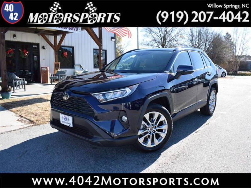 2019 Toyota RAV4 for sale at 4042 Motorsports in Willow Spring NC