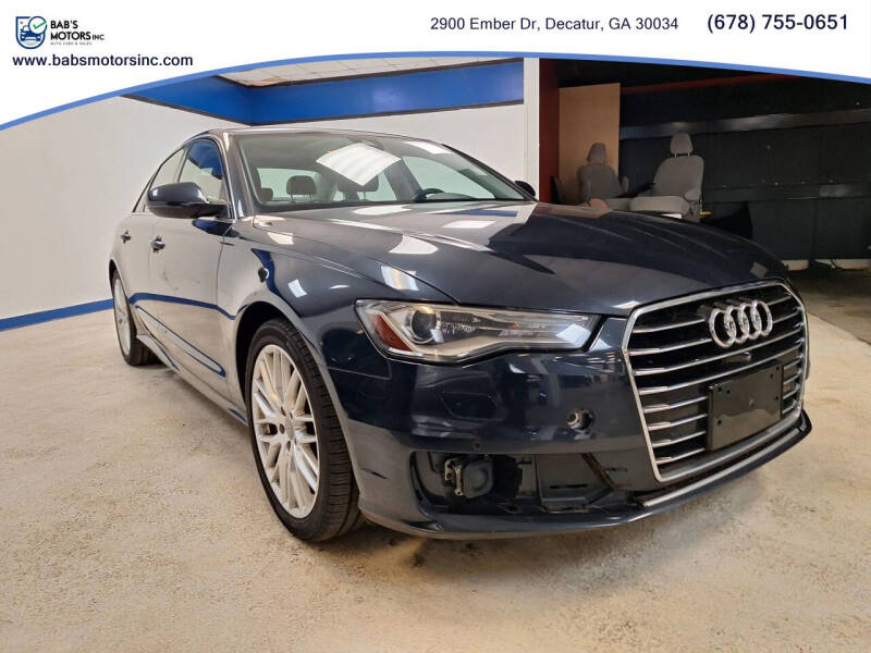 2016 Audi A6 2.0T quattro Premium Plus