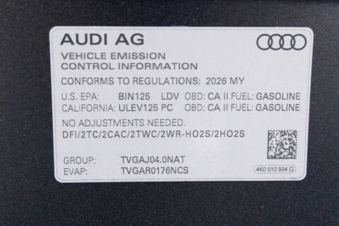 2026 Audi RS 7 Performance 4.0T quattro