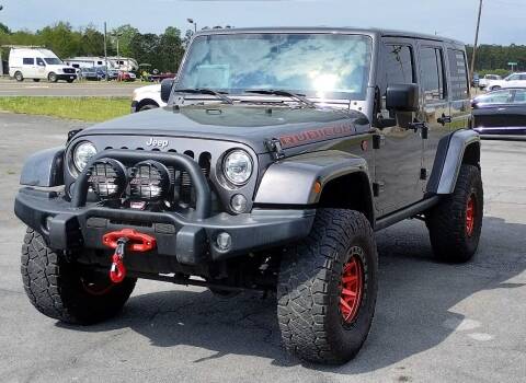 2017 Jeep Wrangler Unlimited for sale at St Clair Auto Sales in Centre AL