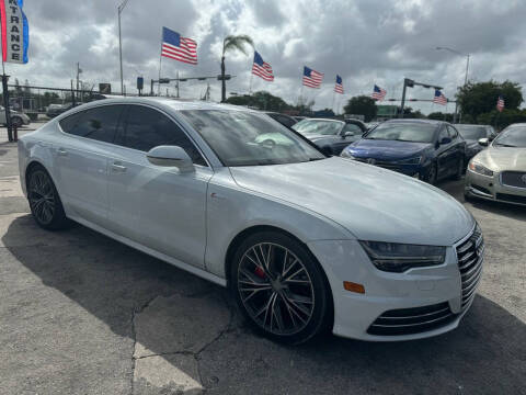 2018 Audi A7 for sale at America Auto Wholesale Inc in Miami FL