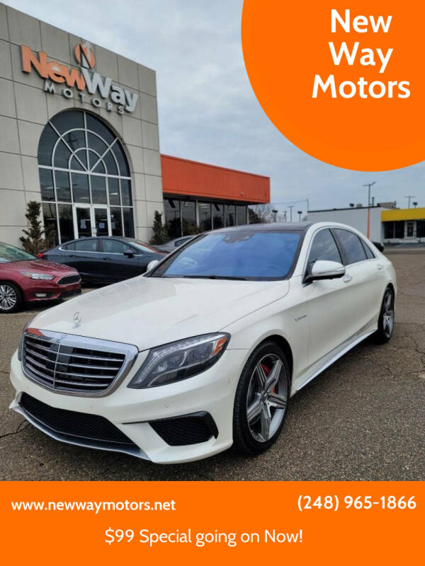 2014 Mercedes-Benz S-Class for sale at New Way Motors in Ferndale MI