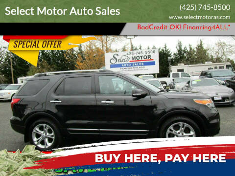 Cars For Sale in Lynnwood, WA - Select Motor Auto Sales